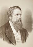 Stafford Henry Northcote, 1st Earl of Iddesleigh, c.1890 (litho)