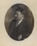 President Theodore Roosevelt, sitting side face (b/w photo)