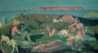 A Seascape in Green Tones, 1909 (oil on canvas)