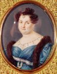 Marie-Christine de Bourbon-Sicile (1806-78) Queen of Spain (oil on canvas)