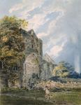 Pluscardine Abbey, Elgin, c.1793 (w/c over pencil on paper)