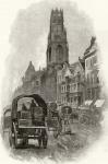 Fleet Street, from 'London Pictures: Drawn with Pen and Pencil', by Rev. Richard Lovett, published 1890 (litho)