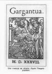 A Family of Giants, illustration from 'Gargantua' by Francois Rabelais (c.1483-1553) 1537 (xylograph) (b/w photo)