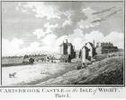 Carisbrook Castle, Isle of Wight, Plate I (engraving) (b/w photo)