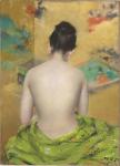 Study of Flesh Colour and Gold, 1888 (pastel on paper)