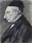 Portrait of the Artist's Grandfather, 1881 (charcoal on paper)