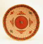 Eastern Woodlands serving basket (woven fibre)