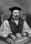 John Whitgift (c.1530-1604) Archbishop of Canterbury (engraving) (b&w photo)