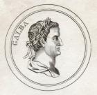 Servius Sulpicius Galba, from 'Crabb's Historical Dictionary', published 1825 (litho)