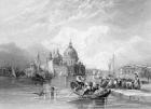 The Grand Canal, Venice, engraved by J. Thomas, c.1829 (engraving)