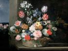 Flowers in a Basket, 1650-56