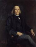 Portrait of Charles Leconte de Lisle (1818-94) 1885 (oil on canvas)