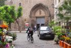 Barcelona, Spain. Esglesia de Santa Anna in the Gothic Quarter. Saint Ann's church.