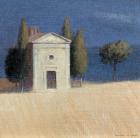 Chapel near Pienza II, 2012 (acrylic on canvas)