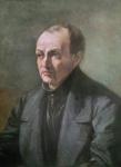 Auguste Comte (1798-1857) (oil on canvas)