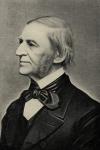 Ralph Waldo Emerson (1803-82) (litho)