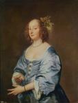 Marie Ruthven, Lady van Dyck, c.1639 (oil on canvas)