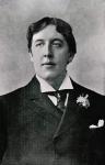 Oscar Wilde (b/w photo)