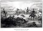 Battle of Mill El Rey, near the City of Mexico, September 8th 1847 (engraving) (b&w photo)