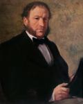 Portrait of Monsieur Ruelle, 1861 (oil on canvas)