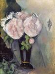 Flowers in a Blue Vase, c.1886 (oil on canvas)