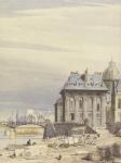 L'Institut de France, Paris, 1830 (w/c on paper)