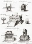 Old Testament religious artifacts (engraving)