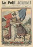 50th anniversary of the annexation of Savoy to France, illustration from 'Le Petit Journal', supplement illustre, 18th September 1910 (colour litho)