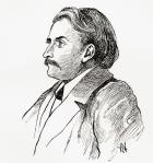 Paul Gustave Doré, 1832 to 1883. French artist, engraver, illustrator and sculptor. From Life and Reminiscences of Gustave Dore, published 1885.