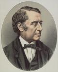 Jean-Joseph Louis Blanc (1811-82) (coloured engraving)