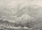 Ottacamund, View of the Great Dodabetta, Neelgherry Mountains, plate 4 from 'View of the Neilgherries, or Blue Mountains of Coimbetoor, Southern India' by Captain McCurdy, published 1830 (litho)