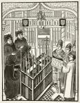 Funeral ceremony for a person of importance in the 15th century, from 'The National and Domestic History of England' by William Hickman Smith Aubrey (1858-1916) published London, c.1890 (litho)
