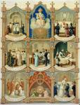 The Seven Sacraments (colour litho)