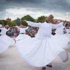 Konya, Konya Province, Turkey. Whirling Dervishes.