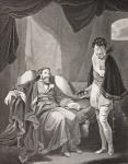 Henry IV reproving Prince Henry, from 'Gallery of Historical Portraits', published c.1880 (litho)