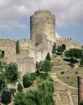 View of the Fortress, started in 1452 (photo)