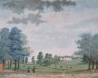 The Great House and Park at Chawton, c.1780 (gouache on paper)