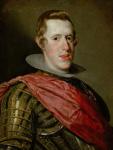 Portrait of Philip IV (1605-65) in Armour, 1628 (oil on canvas)
