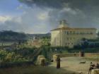 View of the Villa Medici, Rome, 1813 (oil on canvas)