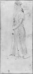 Moorish woman (pencil on paper)
