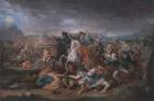 Prince Eugene of Savoy (1663-1736) at the Siege of Belgrade, 16th August 1717 (oil on canvas)