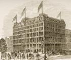 Public Ledger Building, Philadelphia, in c.1870, from 'American Pictures' published by the Religious Tract Society, 1876 (engraving)