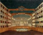 Interior of the San Samuele Theatre, Venice (oil on canvas)