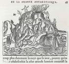 Volcano, 1558 (woodcut)