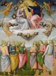 The Coronation of the Virgin (oil on panel)