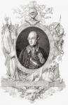 Joseph II, from 'Histoire de la Revolution Francaise' by Louis Blanc (1811-82) (engraving)
