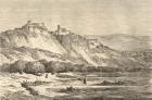 Arcos de la Frontera, Cadiz, illustration from 'Spanish Pictures' by the Rev. Samuel Manning (engraving)