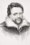 Ben Jonson, illustration from 'Old England's Worthies' by Lord Brougham, published c.1880 (engraving)