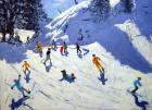 The Gully, Belle Plagne, 2004 (oil on canvas)