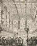 Interior of the House of Lords, from 'The National and Domestic History of England' by William Hickman Smith Aubrey (1858-1916) published London, c.1890 (litho)